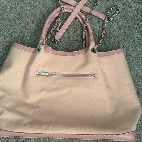 Gunas Ruth Vegan Canvas Tote (Light Pink) - Picture 6 of 14